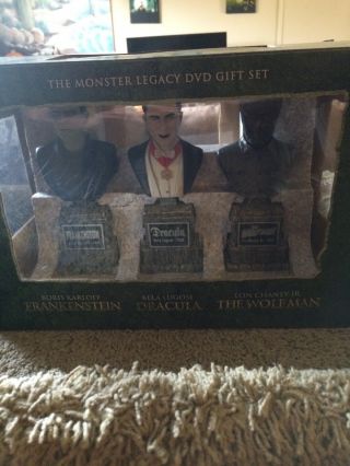 Universal Monsters Legacy Busts In Great Shape With Box