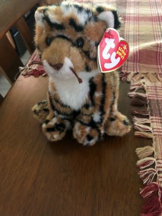 Ty Beanie Babies Stripers The Tiger