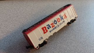 N Scale Bazooka Bubble Gum Freight Box Car