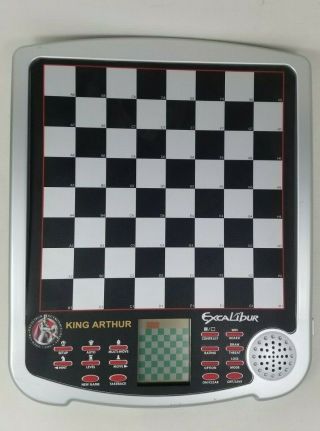 Electronic Chess Game Excalibur King Arthur Model 915 - 2 Chess Set 2