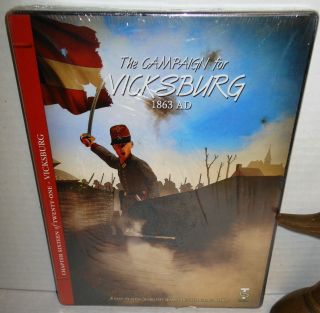 Boxed Board War Game The Campaign Of Vicksburg 1863 Turning Point Sims.