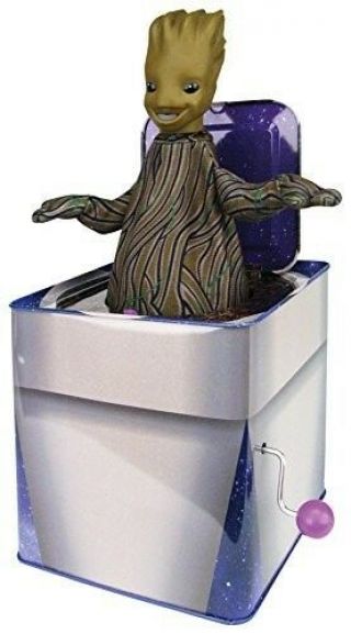 Bif Bang Pow Guardians Of The Galaxy Groot Jack In The Box Toy