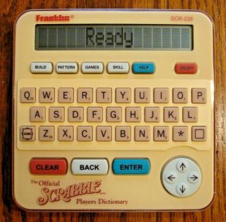 Franklin Scr - 226 The Official Scrabble Players Electronic Dictionary