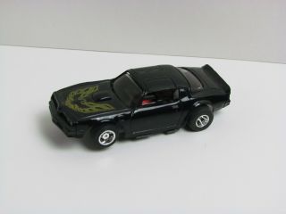 Tyco Slot Car Trans Am Black Tires Are In Great Shape