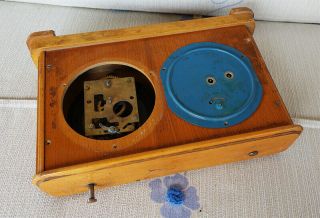 Old wooden chess clock USSR Soviet russian rarity for repair 2