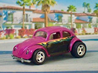 Cool 1966 66 Vw Volkswagen Beetle Hot Rod 1/64 Scale Limited Edition M