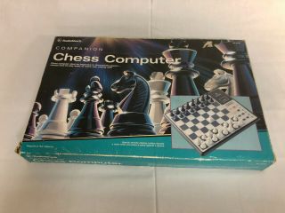 Vintage Radio Shack Companion Chess Computer Electronic Game 1994 60 - 2439 Tandy