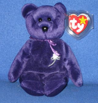 Ty Princess The Bear Beanie Baby - With Tag