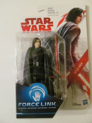 Star Wars: The Last Jedi - 3.  75 Inch Toy Figure - Kylo Ren - - Light Wear