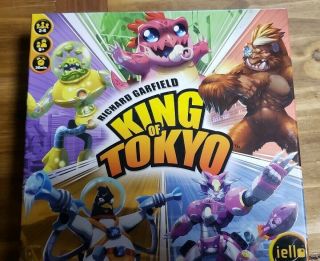 Iello Richard Garfield King Of Tokyo 2nd Edition Dice Board Game