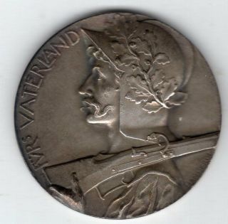 1902 Swiss Silver Medal For The Cantonal Shooting Festival In Aargauische