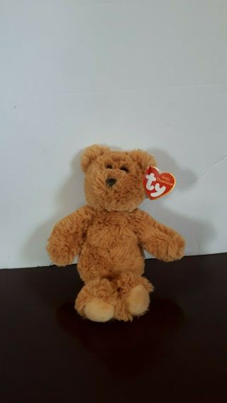 Ty Attic Treasures Brown Teddy Bear Humphrey Plush Very Soft Animal Stuffed