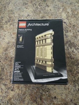 Lego Architecture Flatiron Building 21023 100 Complete Set Retired