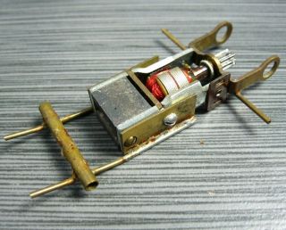 Slot Car Scratch Built Brass Tube Chassis Pro Scuttler Motor Vintage 1/32 Scale