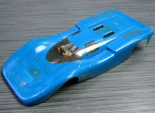 Slot Car Porsche 917/lola Le Mans? Body With Interior Driver Vintage 1/24 Scale