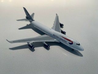 Big Bird 1:500 British Airways Boeing 747 - 400 " Cranes ",  G - Civm