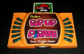Pop Up Pirate - Tomy Pocket Game - Vintage