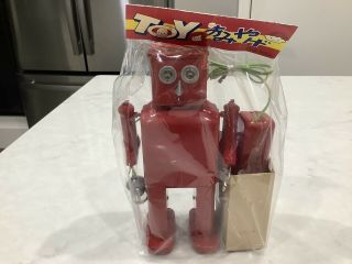Papa San Tin Robot Gorgon Japan Limited Edition B/o Remote In Bag