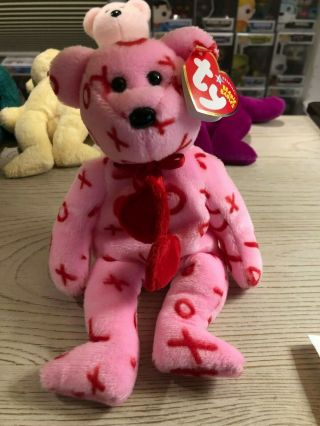 Ty Beanie Baby - Hug - Hug The Bear (8.  5 Inch) - Mwmts Stuffed Animal Toy