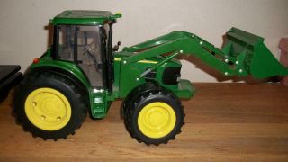 Britains / Ertl John Deere 7430 Toy Tractor W/ Front End Loader 1:16 Scale