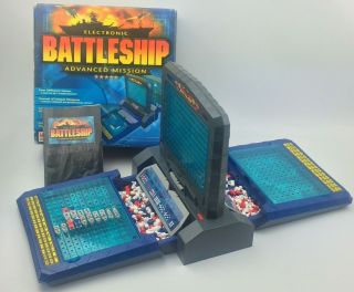 Electronic Battleship Advanced Mission (milton Bradley - 2000) Talking Game