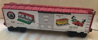 Vintage Lionel Trains 6 - 7505 75th Anniversary On - Track Accessories Box Car