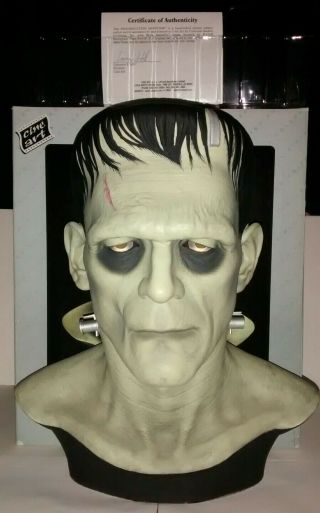 Cine Art Boris Karloff Frankenstein Monster Bust Lifesize First Edition Limited