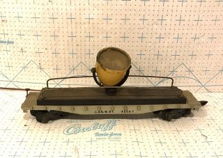 American Flyer Lines S Scale 634 Search Light Car Metal Structure