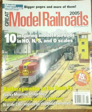 Model Railroader Great Model Railroads 2005 15th Anniversary Special Issue