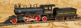 Aristo - Craft Ho Scale 2 - 4 - 2 Steam Locomotive (columbia) & Tender