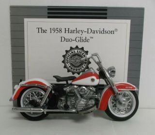 1:24 Franklin 1958 Harley - Davidson Duo - Glide