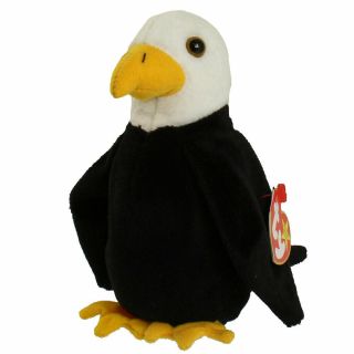 Ty Beanie Baby - Baldy The Bald Eagle (6 Inch) - Mwmts Stuffed Animal Toy