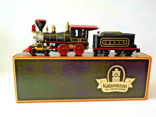 Kalamazoo Trains G Scale Model Train Denver & Rio Grande Western Engine & Tender