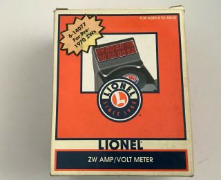 Lionel 6 - 14077 Postwar Zw Amp/volt Meter