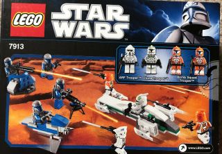 Lego 7913 Star Wars: Clone Trooper Battle Pack Discontinued