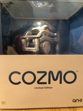 Anki Cozmo Limited Edition Blue Fun Educational Toy Robot For Kids Interstellar