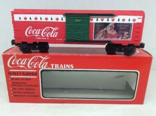 K - Line Coca - Cola 1992 Christmas Coke Boxcar K - 644703 L8400