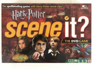 Harry Potter Scene It? DVD Board Games 1st 2nd Edition Mattel 100 Complete 2