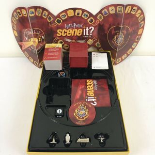 Harry Potter Scene It? DVD Board Games 1st 2nd Edition Mattel 100 Complete 3