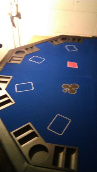 Poker Tabletop 52 " - Fits 8 People