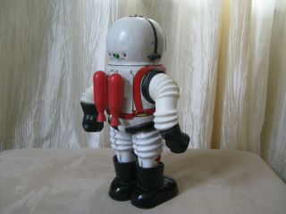 1960 ' s Marx Colonel Hap Hazard Tin Robot NASA Astronaut - Made in Japan 3