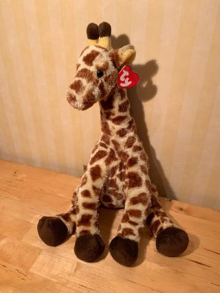 Ty Classic Plush Hightops The Giraffe (13.  5 Inch) Stuffed Animal Toy Cutie