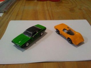 Ertl Diecast Gone in 60 seconds collector cars - ' 71 charger & manta Coyote 1:64 2