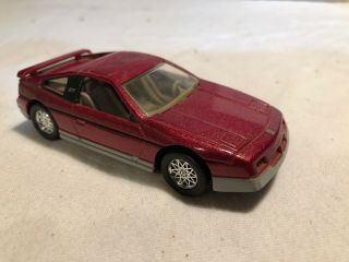 Pontiac Fiero Gt Scale - 2 Made In Series Of 1988 Blueprint Replicas From Ertl