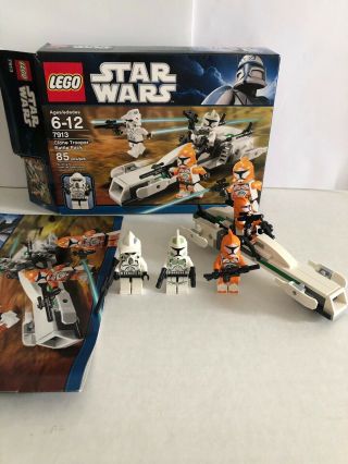 Lego Star Wars 7913 Clone Trooper Battle Pack 100 Complete With Instructions