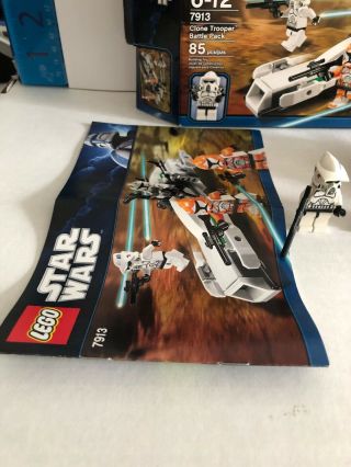 LEGO Star Wars 7913 CLONE TROOPER BATTLE PACK 100 Complete With Instructions 3