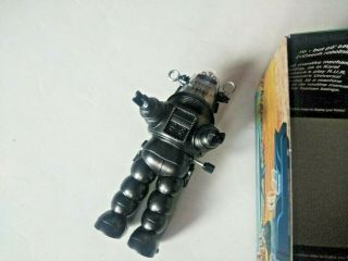 Robby The Robot Forbidden Planet 4 " Wind Up Action Figure,  Extra Keychain Japan