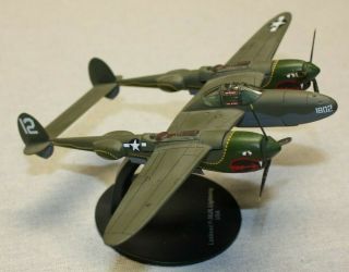 Altaya Lockheed P - 38 J/l Lightning Wwii Die - Cast 1:72 Scale Plane