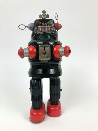 1957 Nomura Robby The Robot Tin Mechanized Battery Operated Toy Japan