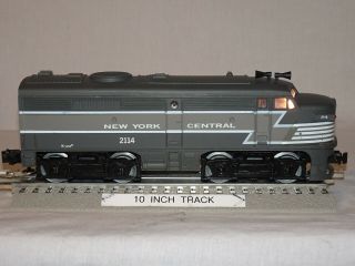 K - Line 2114 York Central Nyc Dual Motor Pwr 